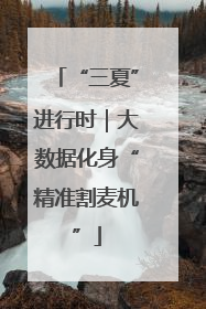 “三夏”进行时｜大数据化身“精准割麦机”