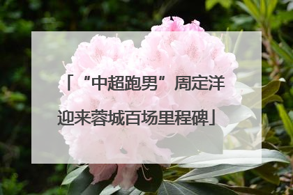“中超跑男”周定洋迎来蓉城百场里程碑