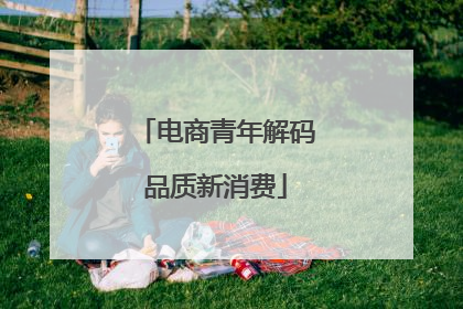 电商青年解码品质新消费