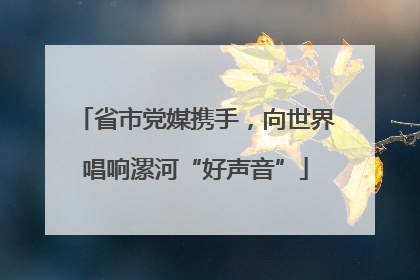省市党媒携手，向世界唱响漯河“好声音”