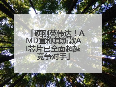 硬刚英伟达！AMD宣称其新款AI芯片已全面超越竞争对手