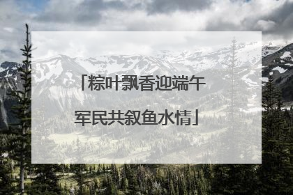粽叶飘香迎端午 军民共叙鱼水情