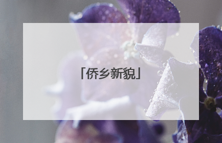 侨乡新貌