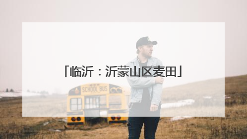 临沂：沂蒙山区麦田