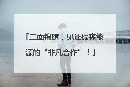 三面锦旗，见证振森能源的“非凡合作”！