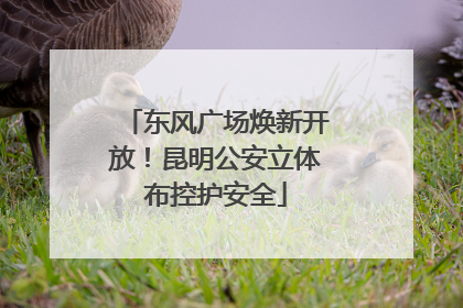 东风广场焕新开放！昆明公安立体布控护安全