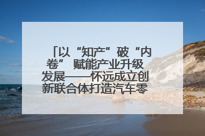 以“知产”破“内卷” 赋能产业升级发展——怀远成立创新联合体打造汽车零部件产业新高地