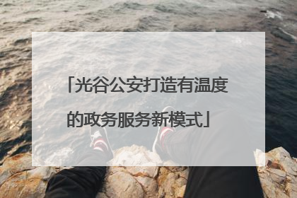 光谷公安打造有温度的政务服务新模式