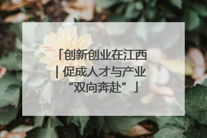 创新创业在江西｜促成人才与产业“双向奔赴”