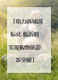 助力商城国际化 临沂将实现购物旅游新突破