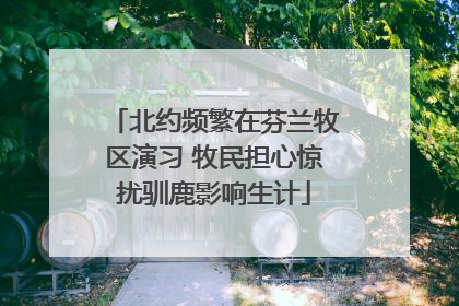 北约频繁在芬兰牧区演习 牧民担心惊扰驯鹿影响生计