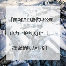 国网镇巴县供电公司 电力“护考天团”上线 温情助力中考