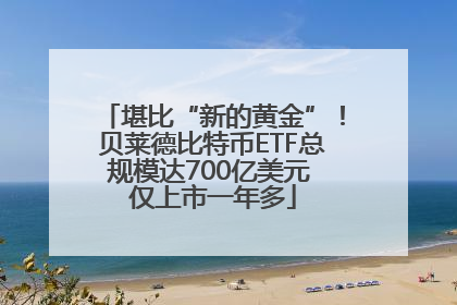 堪比“新的黄金”！贝莱德比特币ETF总规模达700亿美元 仅上市一年多