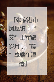 张家港市凤凰镇：“艾”上军旅岁月，“粽”享端午温情