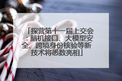探营第十一届上交会：脑机接口、大模型安全、跨境身份核验等新技术将悉数亮相
