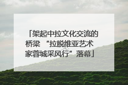 架起中拉文化交流的桥梁 “拉脱维亚艺术家蓉城采风行”落幕