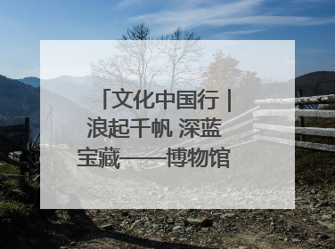文化中国行｜浪起千帆 深蓝宝藏——博物馆里的海丝遗珍