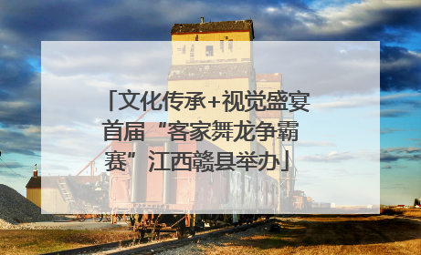 文化传承+视觉盛宴 首届“客家舞龙争霸赛”江西赣县举办