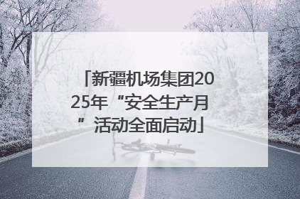 新疆机场集团2025年“安全生产月”活动全面启动