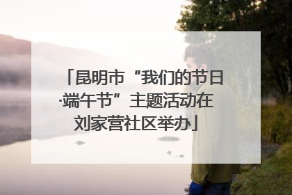 昆明市“我们的节日·端午节”主题活动在刘家营社区举办