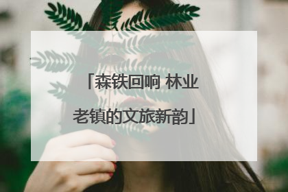 森铁回响 林业老镇的文旅新韵