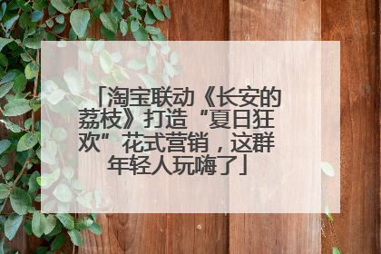 淘宝联动《长安的荔枝》打造“夏日狂欢”花式营销，这群年轻人玩嗨了
