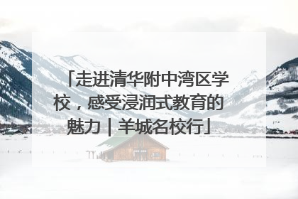 走进清华附中湾区学校，感受浸润式教育的魅力｜羊城名校行