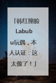 韩红撞脸Labubu玩偶，本人认证：这太像了！