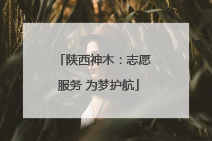 陕西神木：志愿服务 为梦护航