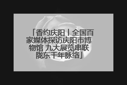 香约庆阳丨全国百家媒体探访庆阳市博物馆 九大展览串联陇东千年脉络